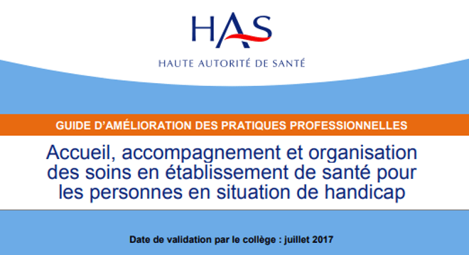 photo du guide de l'HAS