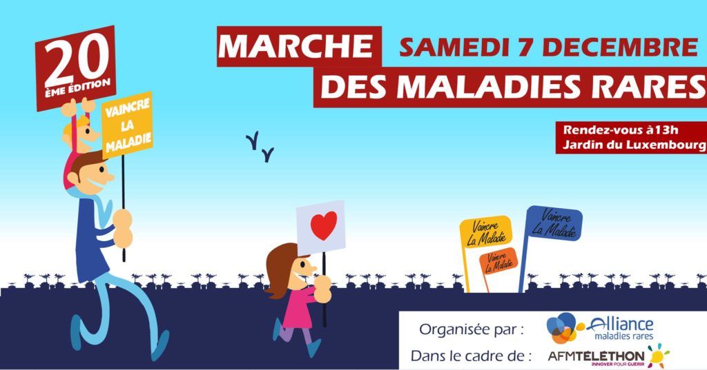 Visuel de la Marche des maladies rares 2019