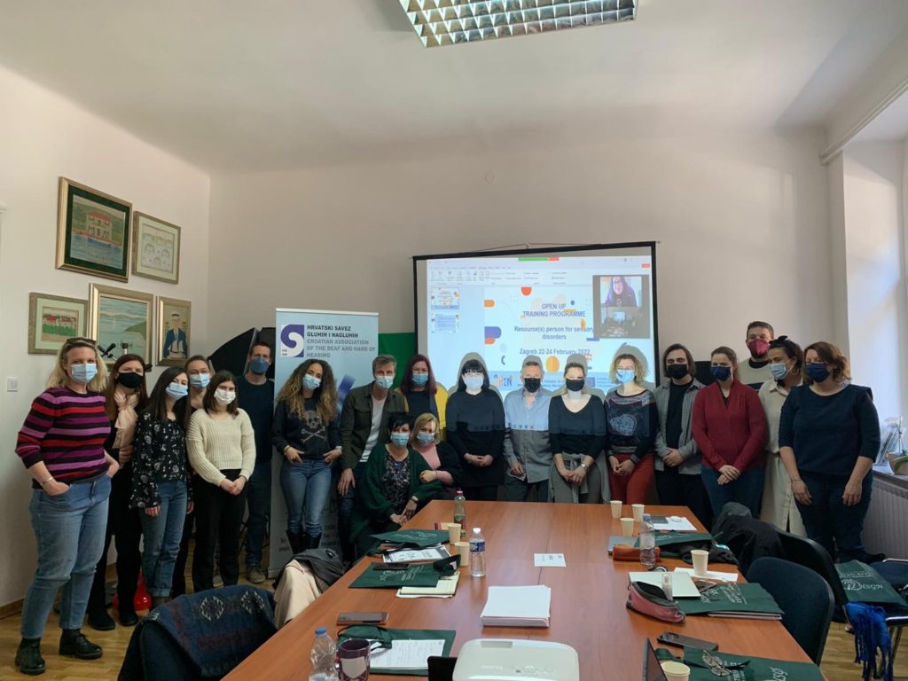 Photo de groupe des participants aux 3 jours de formation à Zagreb